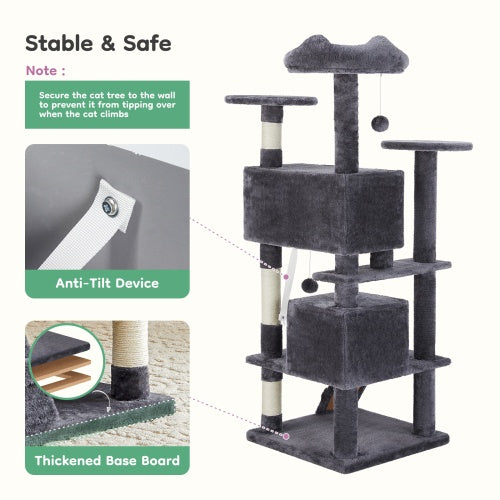 Indoor Multi-Level Cat Tower
