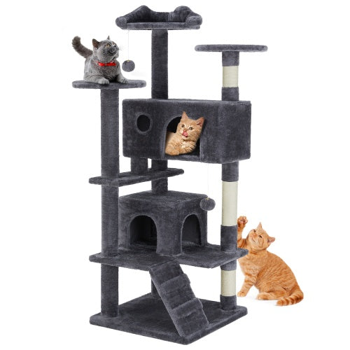 Indoor Multi-Level Cat Tower
