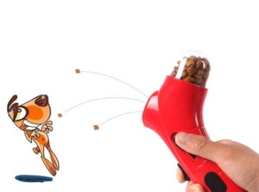 Dispensador de caramelos tipo catapulta
