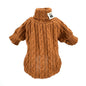 Turtleneck dog sweater