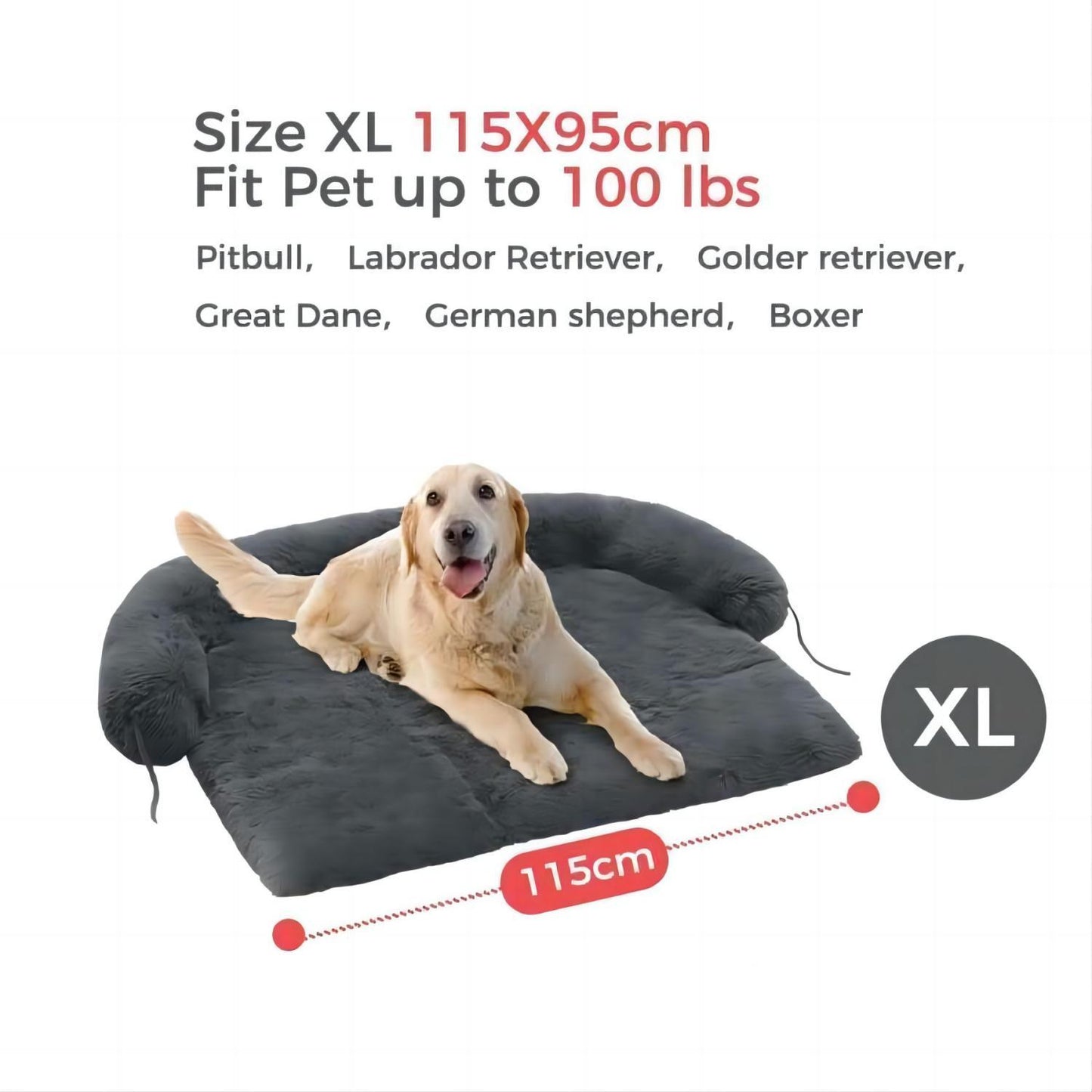 Cozy dog ​​bed
