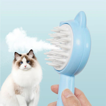 Brosse de nettoyage des poils avec brume