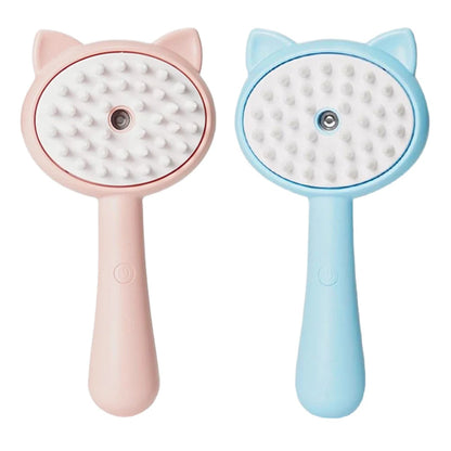 Brosse de nettoyage des poils avec brume